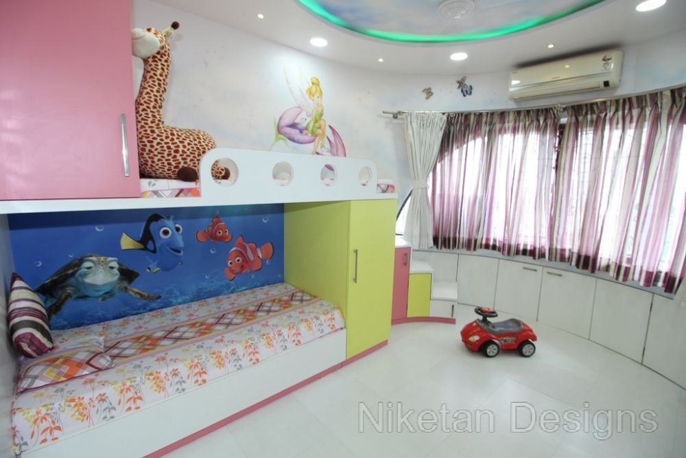 Niketan's interior design concept for kids bedroom